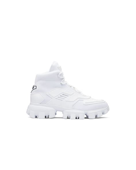 prada cloudbust high top white.